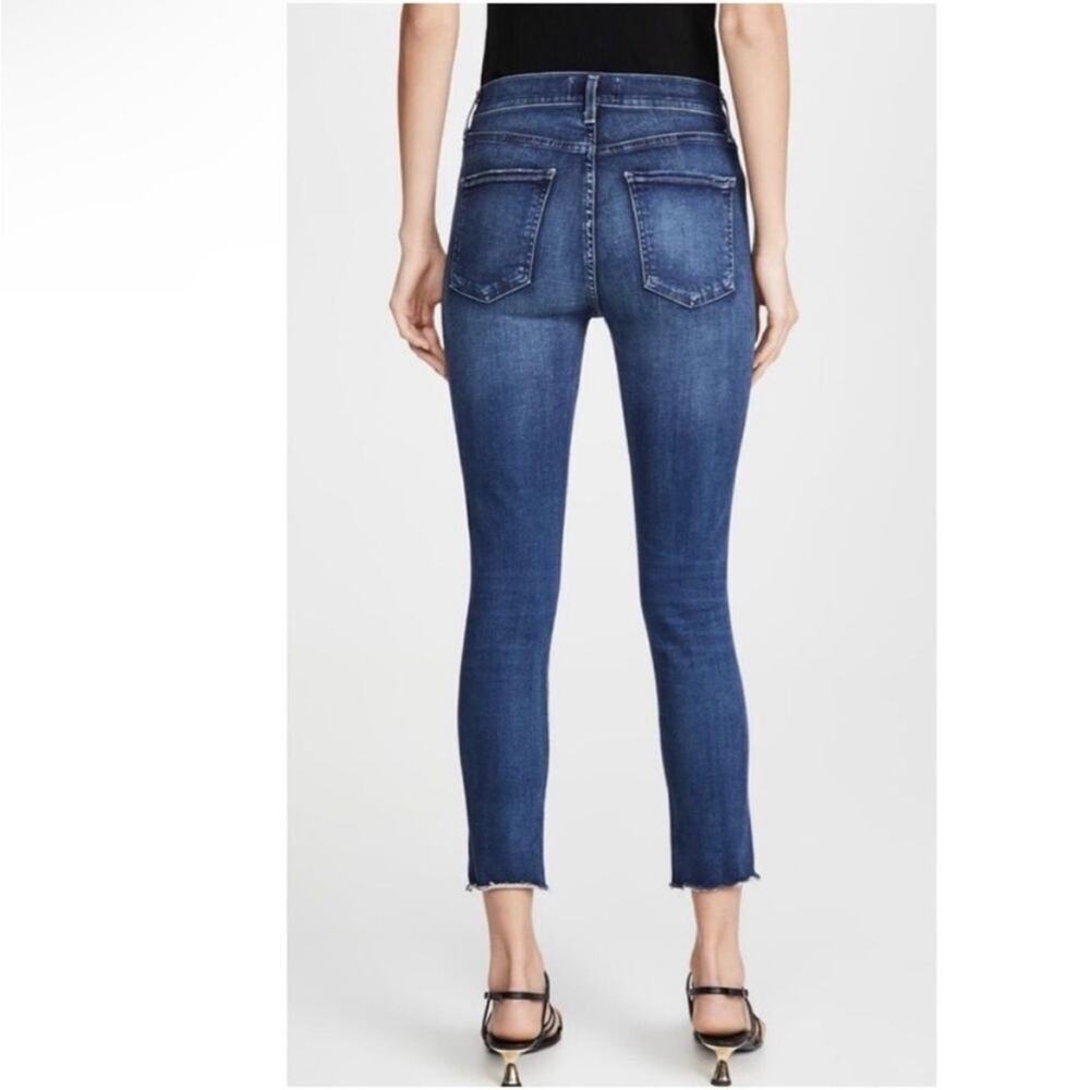 Agolde Sophie Raw Hem High Rise Skinny Crop Jeans Size 29 - Picture 2 of 7